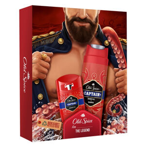 OLD SPICE Captain Sprchový gel 250 ml + tuhý deodorant 50 ml Dárkové balení