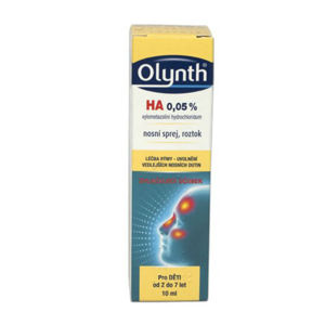 OLYNTH® HA 0,5 mg/ml nosní sprej, roztok pro děti od 2 let 10 ml