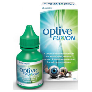 OPTIVE Fusion 10 ml, poškozený obal