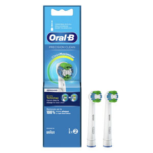Oral-B EB 20-2 Precision clean náhradní hlavice s Technologií CleanMaximiser, 2 ks, poškozený obal