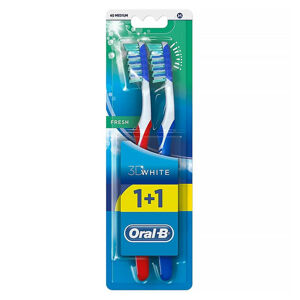 ORAL-B Toothbrush 3D Fresh 2 kusy, poškozený obal