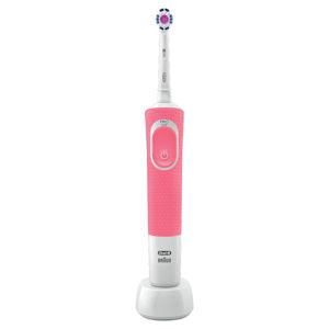 ORAL-B Vitality 100 3D White Pink Elektrický zubní kartáček