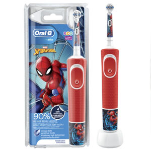 ORAL-B Vitality Kids Spiderman elektrický zubní kartáček pro děti, poškozený obal