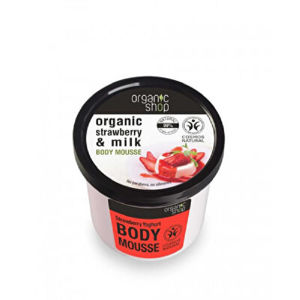 ORGANIC SHOP Tělová pěna Jahodový jogurt 250 ml