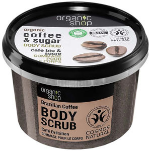 ORGANIC SHOP Tělový peeling Brazilská káva 250 ml