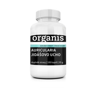 ORGANIS Auricularia Jidášovo ucho 100 kapslí