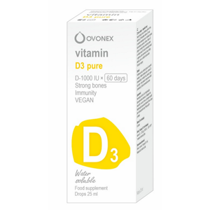 OVONEX Vitamín D3 pure kapky 25 ml