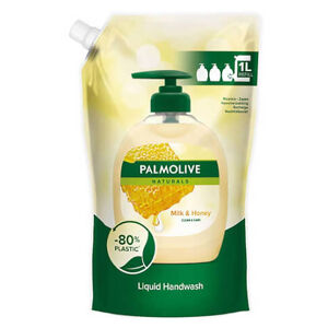 PALMOLIVE Tekuté mýdlo náhradní náplň Milk & Honey 1000 ml, poškozený obal