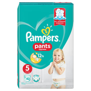 PAMPERS Pants vel.5 VPP 12-17kg Kalhotkové plenky 42 ks