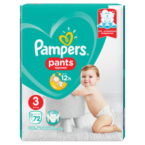 PAMPERS Pants Vel.3 Plenkové kalhotky 72 ks