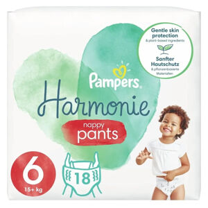 PAMPERS Pants Harmonie S6 pro děti 15+ kg 18 ks/fol