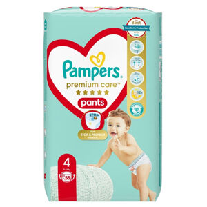 PAMPERS Premium Care vel.4 Plenkové kalhotky 9-15 kg 58 kusů