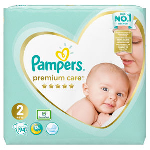 PAMPERS Premium Care vel.2 Jumbo Pack 4-8kg 94 ks