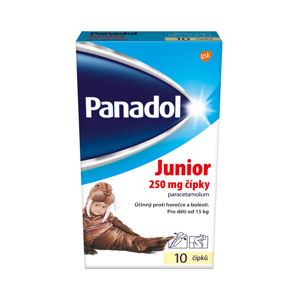 PANADOL Junior rektální čípky SUP 10 x 250 mg