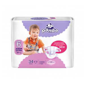 PANDA Junior extra dětské pleny 34 kusů