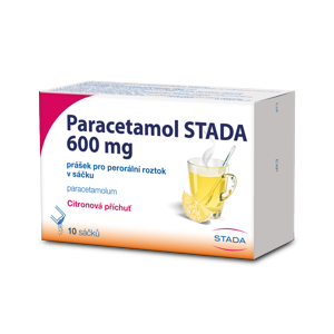 PARACETAMOL STADA 600 mg hot drink 10 sáčků