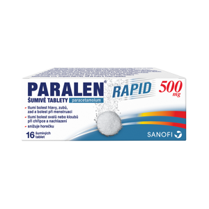 PARALEN Rapid 500 mg 16 šumivých tablet II