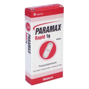 PARAMAX Rapid 1 g 1000 mg 5 tablet