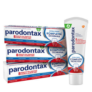 PARODONTAX Kompletní ochrana Zubní pasta Extra Fresh 3 x 75 ml, poškozený obal