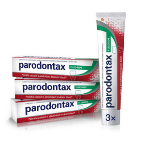 PARODONTAX Fluoride Zubní pasta 3 x 75 ml, poškozený obal