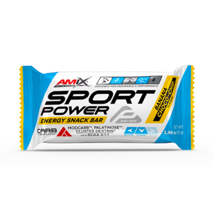 AMIX Sport power energy snack bar banán a čoko chips 45 g