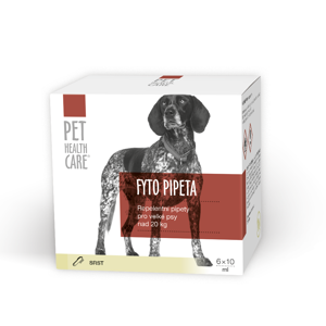 PET HEALTH CARE FYTO pipeta pro psy od 20 kg 6x10 ml