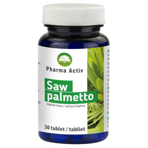 PHARMA ACTIV Saw palmetto 50 tablet