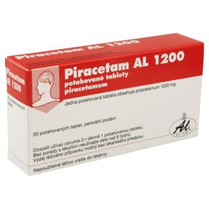 PIRACETAM AL 1200  30X1200MG Potahované tablety