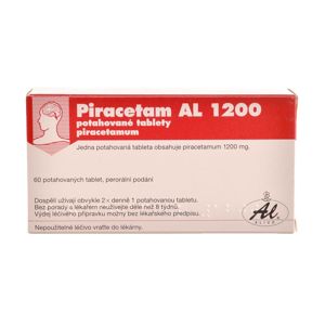 PIRACETAM AL 1200 Potahované tablety 60x1200mg