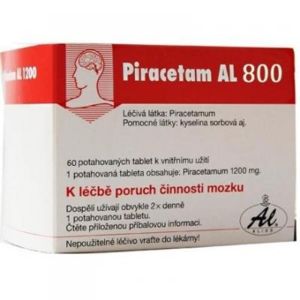 PIRACETAM AL 800  60X800MG Potahované tablety