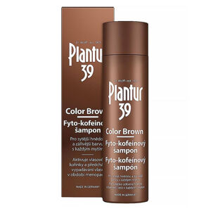 PLANTUR 39 Color Brown Fyto-kofeinový šampon 250 ml, poškozený obal