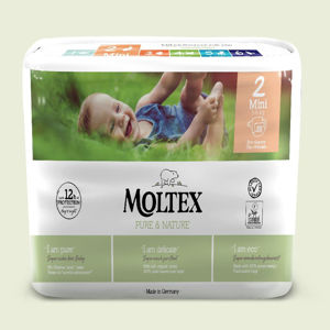 MOLTEX Pure & Nature Mini 3-6 kg  38 kusů