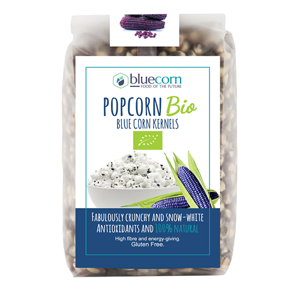 POPCROP Modrá kukuřice na popcorn BIO 350 g