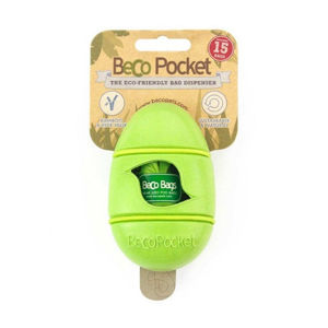 BECO Pocket EKO Pouzdro na sáčky na exkrementy zelené