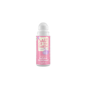 SALT OF THE EARTH Přírodní minerální deodorant rolll-on Pure Aura Levandule, Vanilka 75 ml