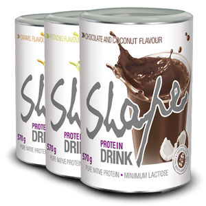 PROM-IN Shape Shake - protein drink čokoláda s kokosem 570 g