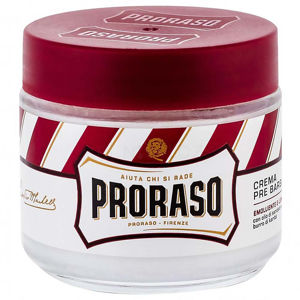 PRORASO Red přípravek před holením Pre-Shaving Cream 100 ml