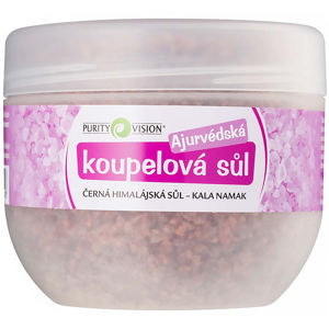PURITY VISION Kala Namak Ajurvédská koupelová sůl 500 g