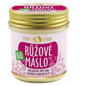 PURITY VISION Růžové máslo BIO 120 ml, poškozený obal