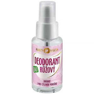 PURITY VISION Růžový deodorant BIO 50 ml