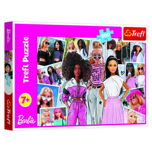 TREFL Puzzle Ve světě Barbie/Mattel 200 ks
