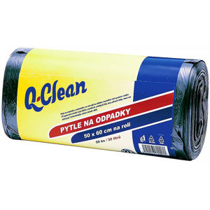 Q-CLEAN Pytle do odpadků 30l 50 x 60 cm 50 ks