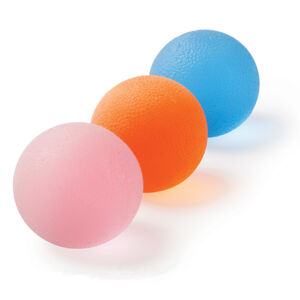 QMED Gelový míček oranžový tvrdý 5cm