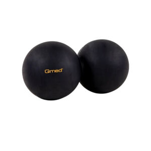 QMED Lacrosse duo ball dvojitý masážní míček černý