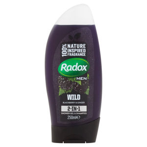 RADOX Men Feel Wild sprchový gel 250 ml