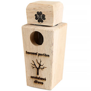RAE Luxusní parfém santalové dřevo dřevěný obal 30 ml
