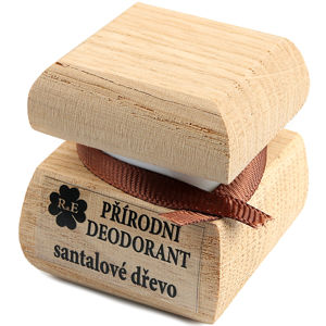 RAE Přírodní krémový deodorant santalové dřevo čistá krabička 15 ml