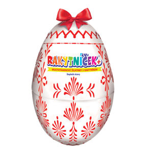 TEREZIA Rakytníček+ želatinky velikonoční vejce bílé 50 ks