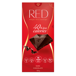 RED Hořká čokoláda bez přidaného cukru 100 g