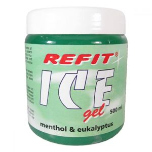 Refit Ice masážní gel s eukalyptem 500 ml zelený